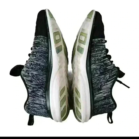Lululemon Womens TechLoom Phantom Shoe - Black / White  APL Womens Black And Gray Propelium Mesh Sneaker 7
